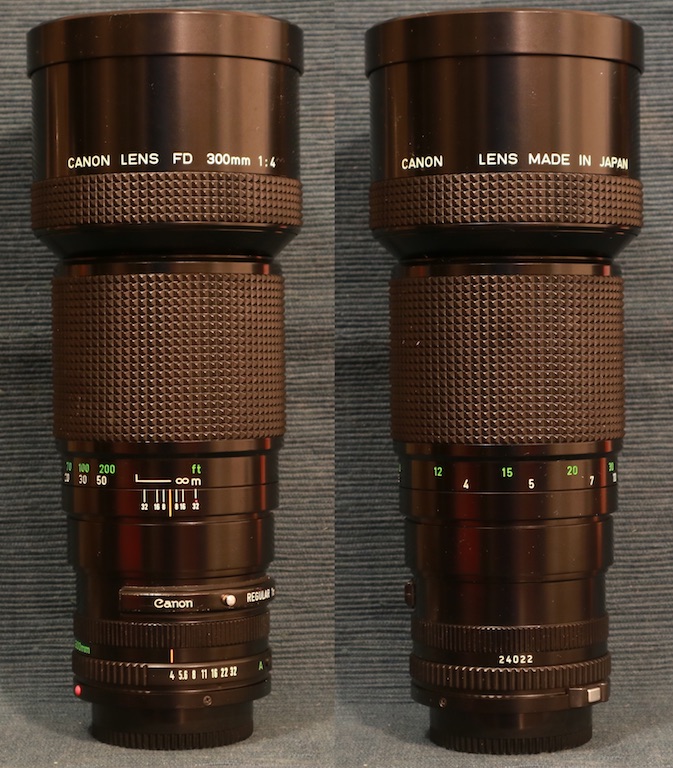Canon New FD 300mm F4 - 3 (JT Full Cleaning and Repair) - JPY16 